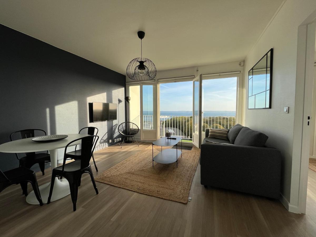 Nouveau! Appartement Vue Mer 180° Et Place Parking Brest Exterior foto