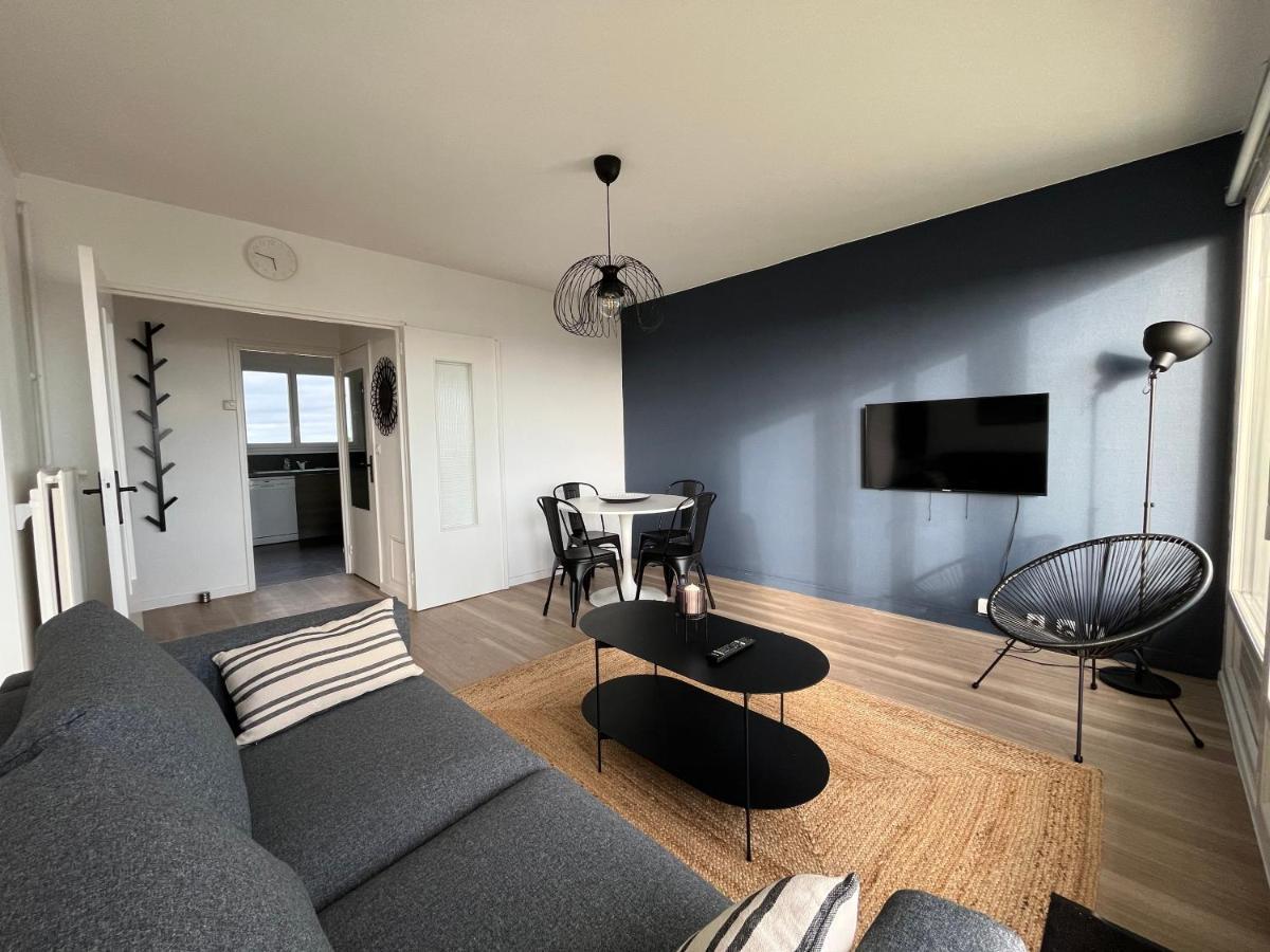 Nouveau! Appartement Vue Mer 180° Et Place Parking Brest Exterior foto